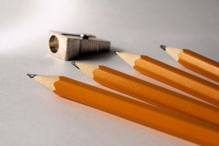 Фото заточка карандашей